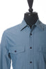 Edgevale Blue Chambray Over Shirt