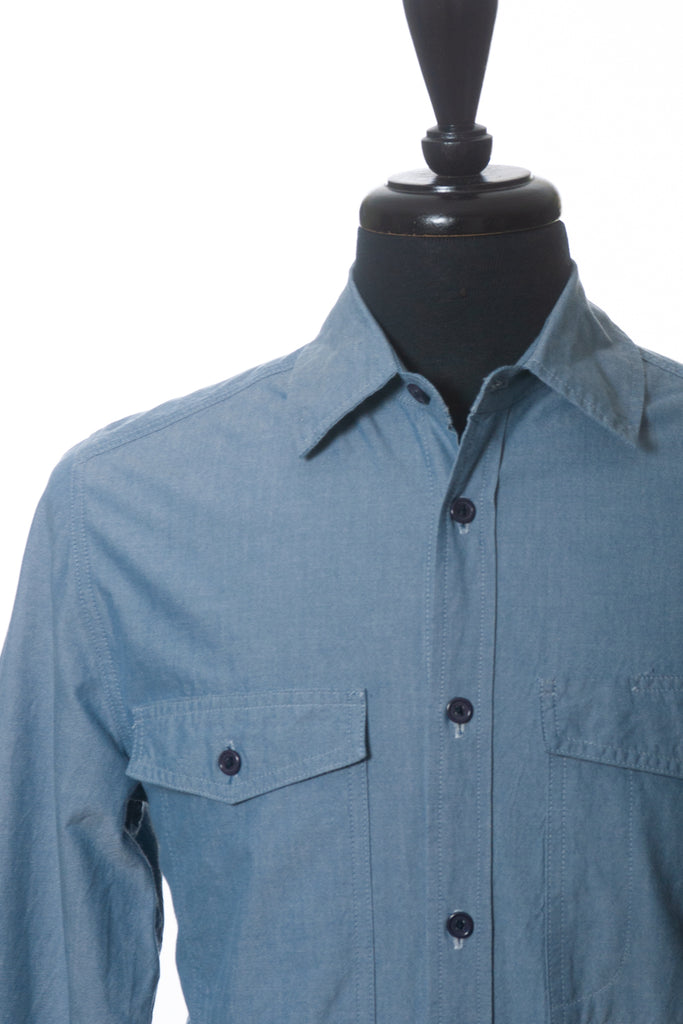 Edgevale Blue Chambray Over Shirt