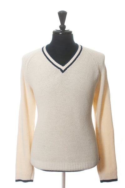 Todd Snyder Ivory Tennis Sweater