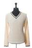 Todd Snyder Ivory Tennis Sweater