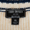 Todd Snyder Ivory Tennis Sweater
