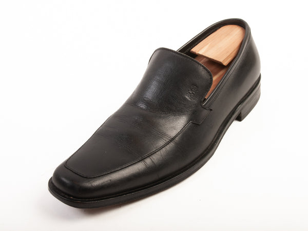 Hugo Boss Black Leather Loafers