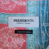President’s Blue Sailboat Print Short Sleeve Shirt
