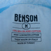 Benson Light Blue Sea Island Cotton Polo Shirt