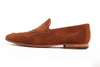 Magnanni Tobacco Brown Suede Loafers
