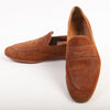 Magnanni Tobacco Brown Suede Loafers