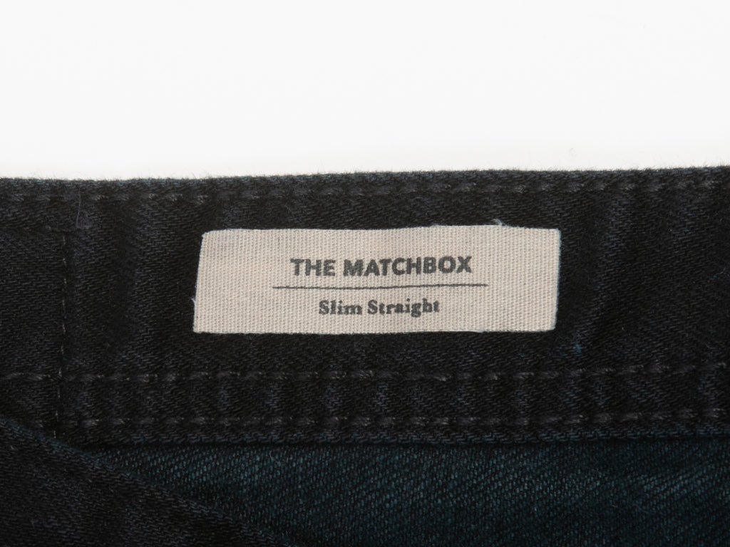 AG Jeans Washed Black Matchbox Slim Straight Jeans