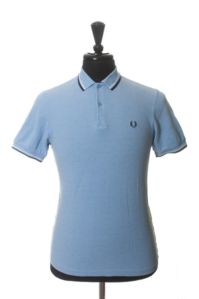 Fred Perry Light Blue Slim Fit Polo Shirt