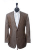 Hugo Boss Brown Pasolini Wool-Silk Blazer