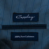 Coppley Dark Slate Blue Pure Cashmere Biella Blazer
