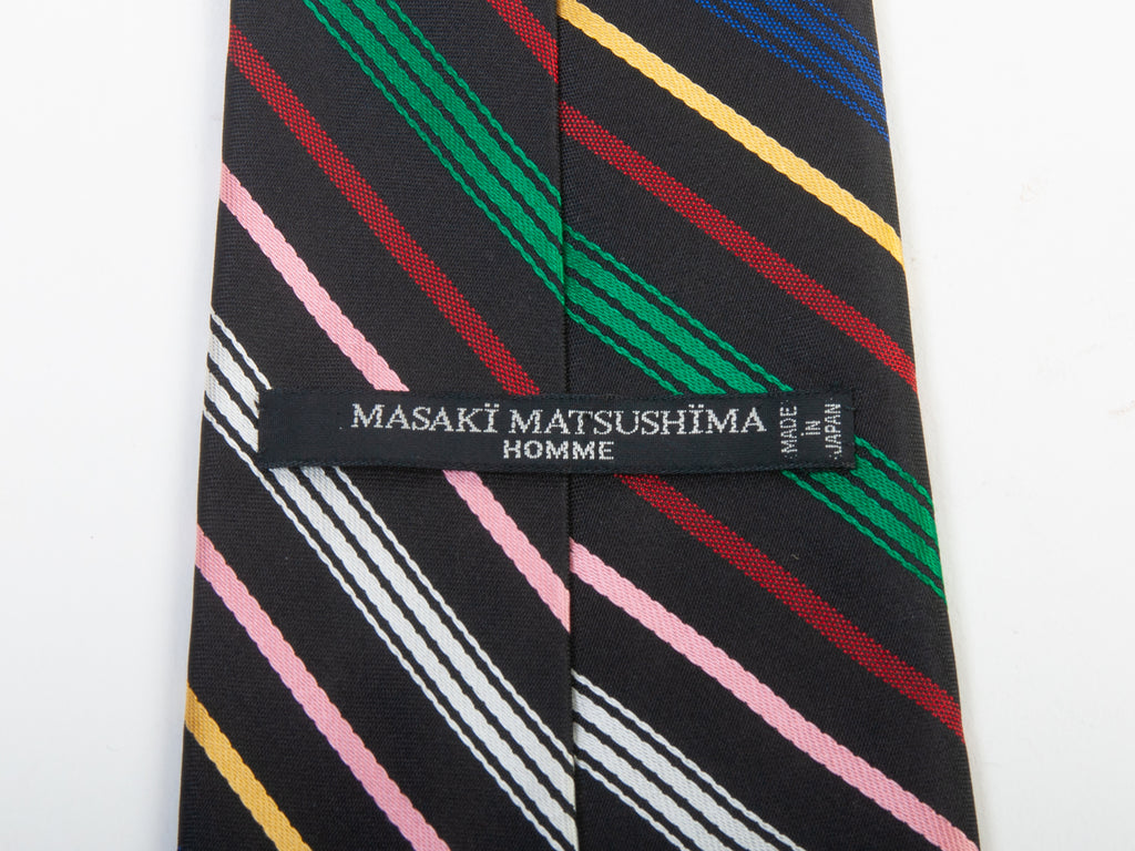 Masaki Matsushima Multicolor Stripe Tie