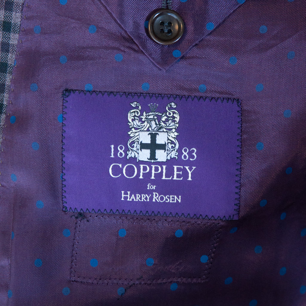 Coppley Purple Check Alden Ace Suit