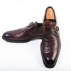 To Boot New York Bordeaux Single Monk Strap Shoes
