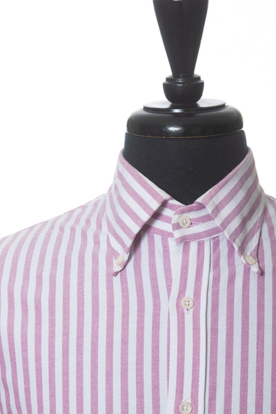 Stenstroms Muted Fuchsia Stripe Button Down Shirt