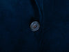 Club Monaco Navy Blue Velvet Shawl Collar Grant Blazer