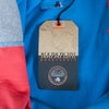 Napariji Light Blue Color Block Elock Polo Shirt