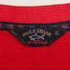 Paul & Shark Vintage Red Button Collar Sweater