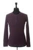 Wings + Horns Purple Cotton Henley Shirt