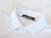 RLX Ralph Lauren White Striped Moisture Wicking Polo Shirt