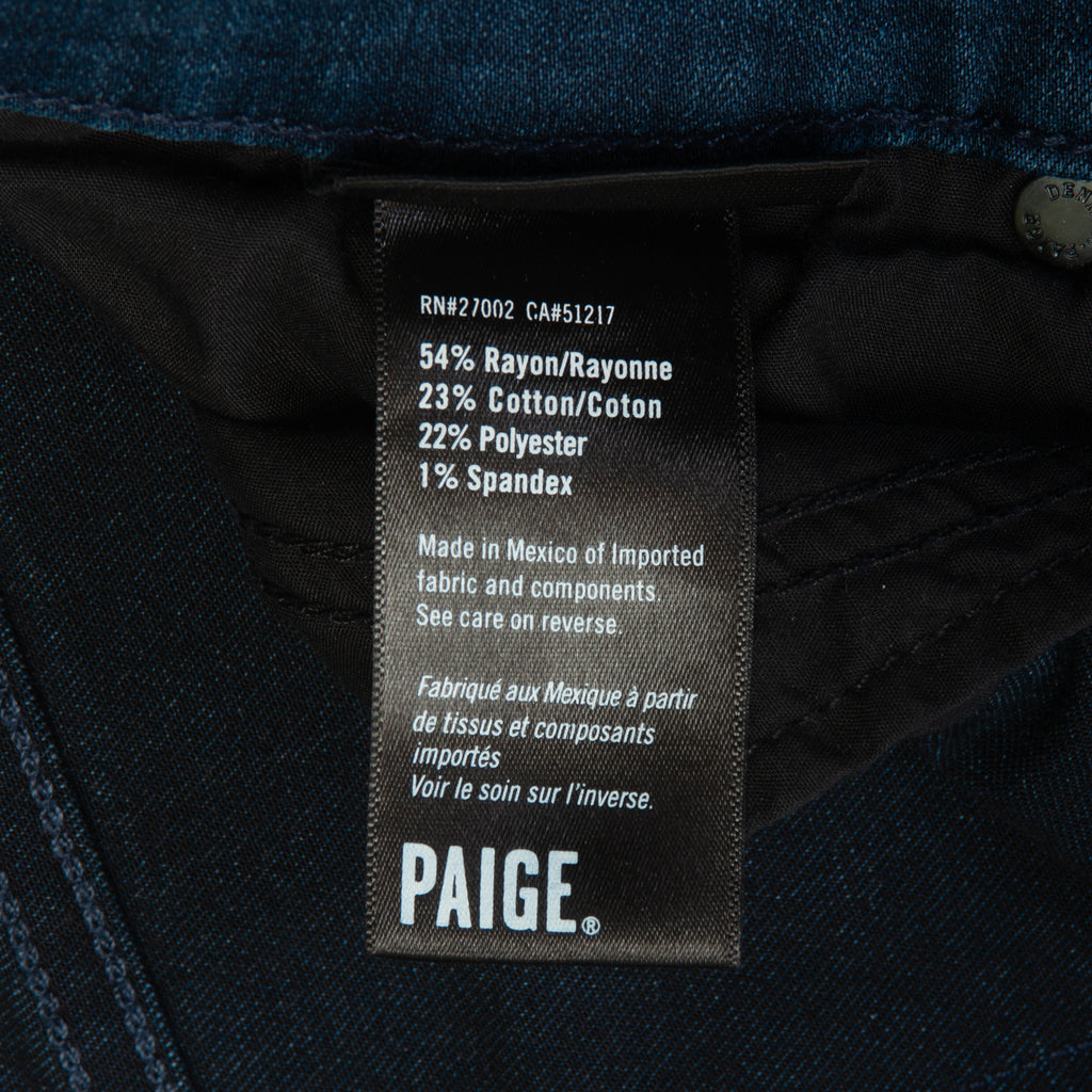Paige Inkwell Blue Lennox Jeans