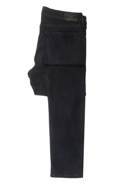 Paige Washed Black Lennox Jeans