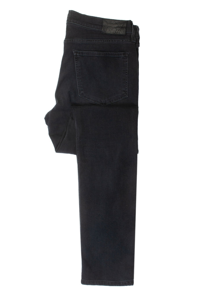 Paige Washed Black Lennox Jeans