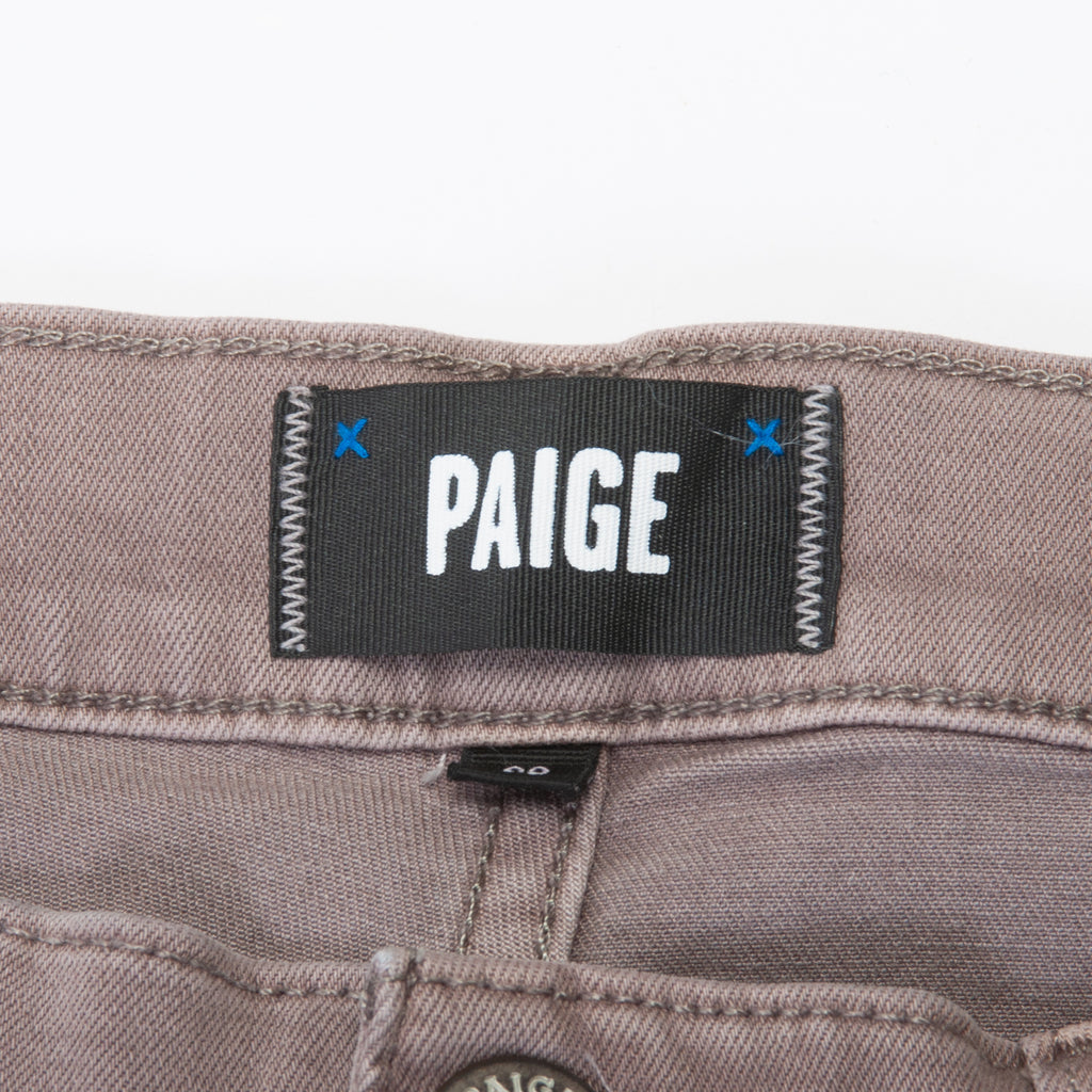Paige Vintage Smoked Wine Lennox Jeans