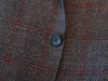 Canali Kei Grey Check Blazer