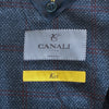 Canali Kei Grey Check Blazer