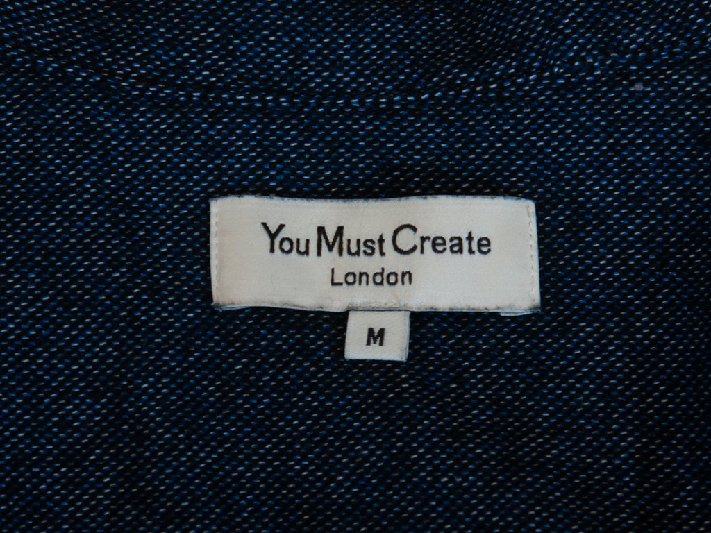 You Must Create Blue Flannel Over Shirt