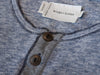 Wings + Horns Archive Heathered Blue Henley Shirt