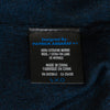 Patrick Assaraf Navy Blue Merino Wool Collared Knit