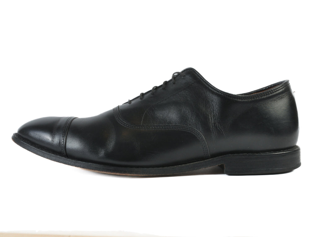 Allen Edmonds Black Park Avenue Cap Toe Oxfords