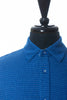 Robert Graham Blue Geometric Weave Jersey Classic Fit Shirt