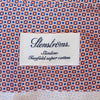 Stenstroms Orange Dot Print Slimline Shirt
