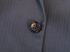 Armani Collezioni Grey Fine Herringbone Wool Suit