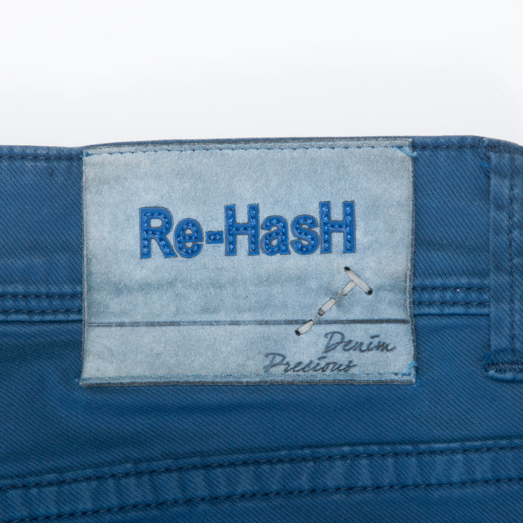 Re-Hash Blue Rubens 5-Pocket Pants