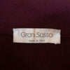 Gran Sasso Maroon Collared Sweater