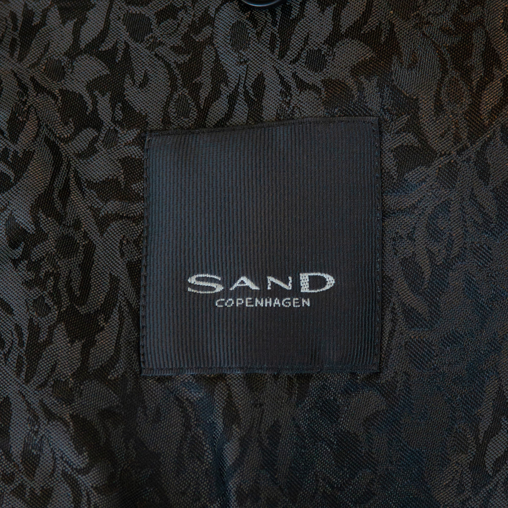 Sand Dark Blue Check Reda Super 110s Wool Suit