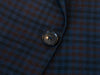 Sand Dark Blue Check Reda Super 110s Wool Suit
