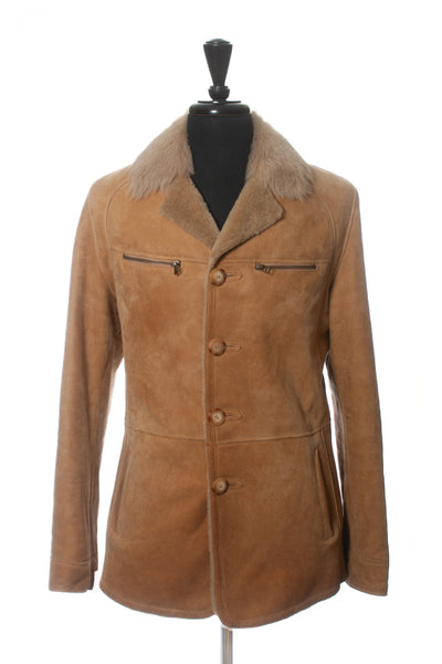 Kilroy Brown Shearling Coat