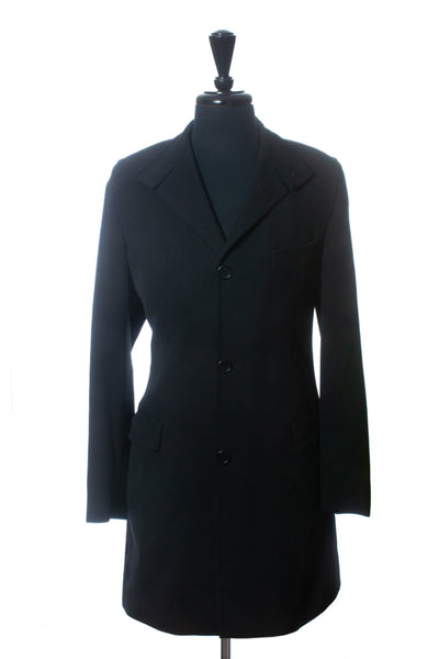 Sand Copenhagen Black Overcoat