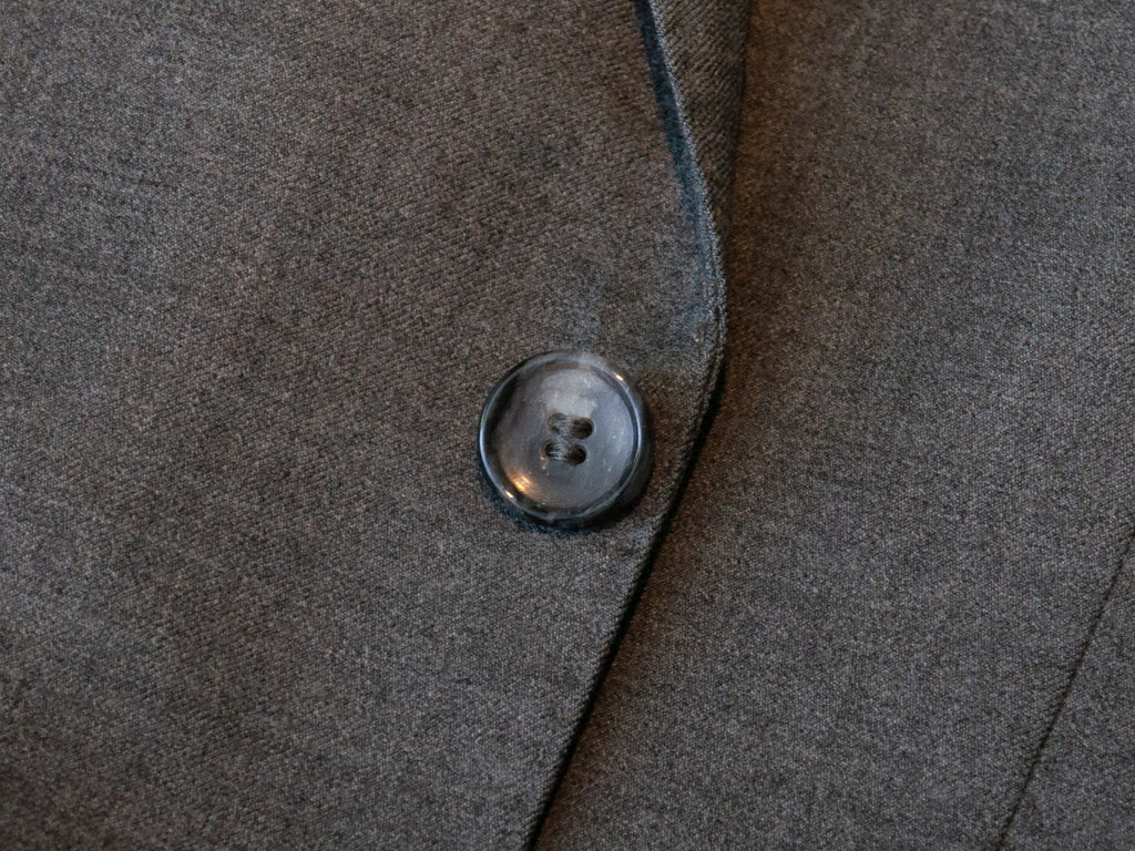 Hugo Boss Selection Grey Cashmere Blend Hadock Crow Suit