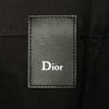 Dior Black Linen Blend Denim Jeans