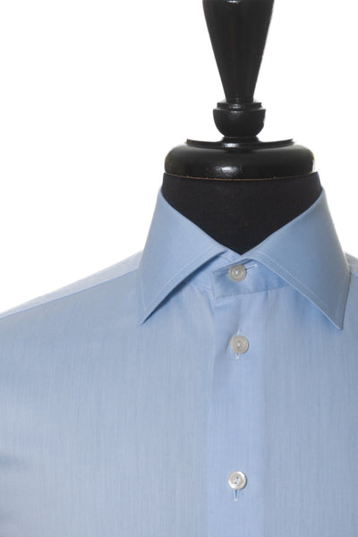 Eton Blue Contemporary Fit Signature Twill Shirt