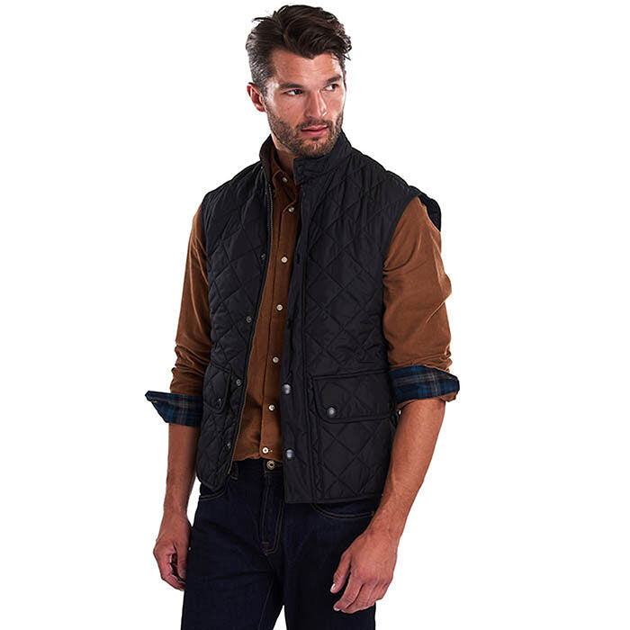Barbour Black Quilted Lowerdale Gilet