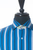 Robert Graham Blue Patterned Stripe Shirt