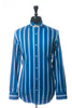 Robert Graham Blue Patterned Stripe Shirt