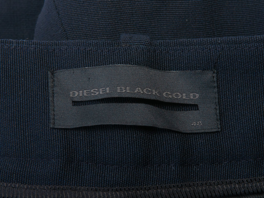 Diesel Black Gold Black Dress Pants