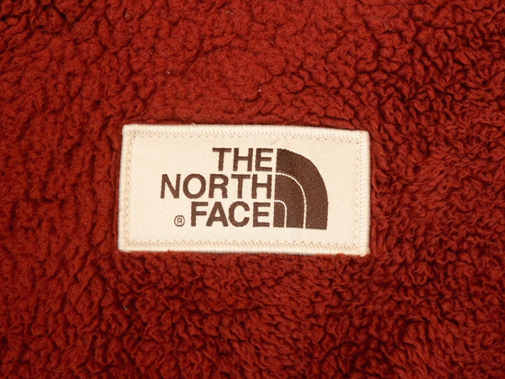 The North Face Brown Deep Pile Fleece Jacket Luxmrkt.com consignment